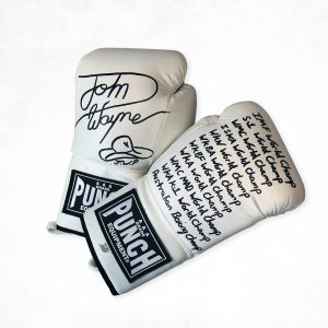 John Wayne Parr Signed Gloves